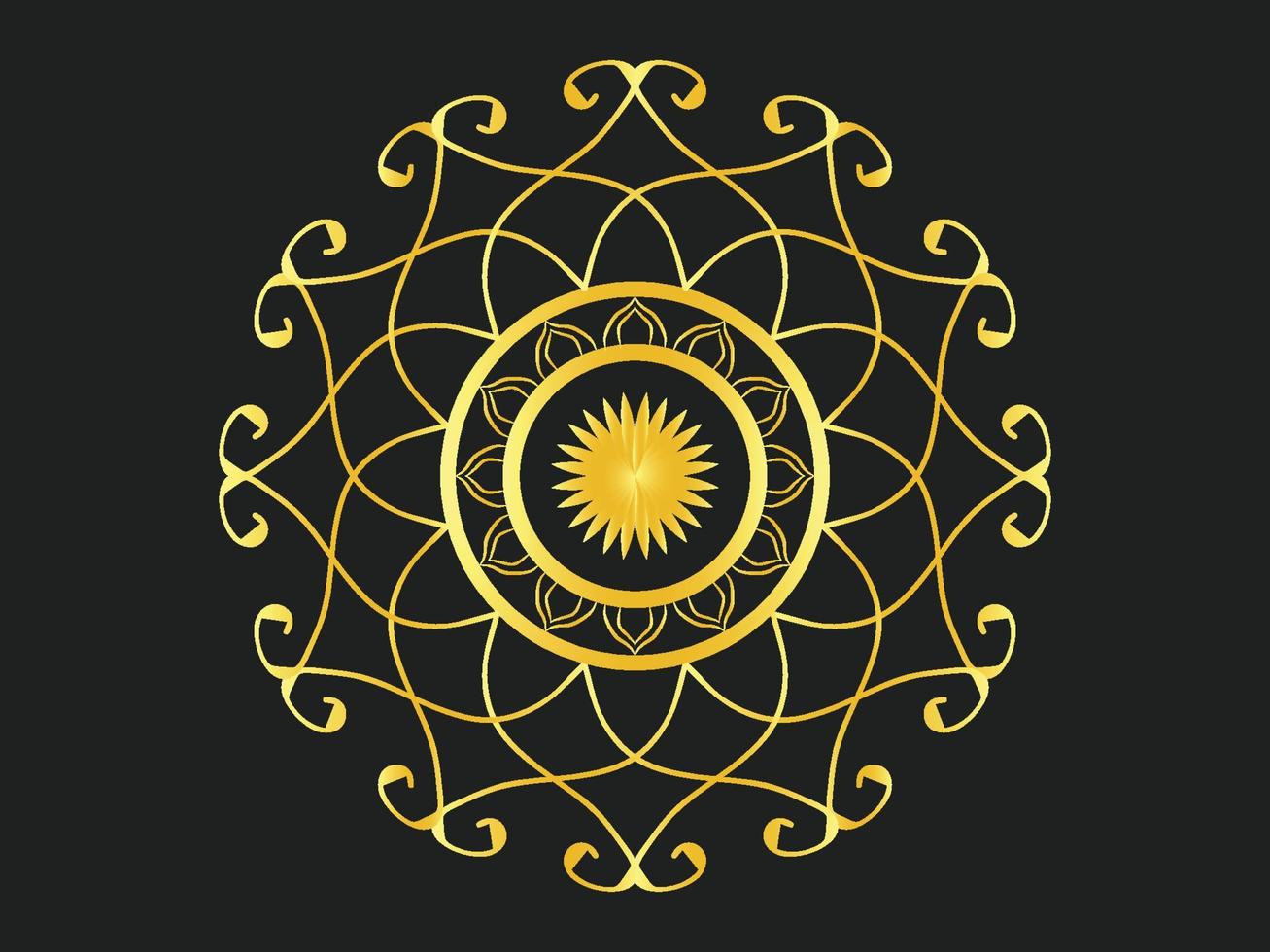 Creative Mandala design vector
