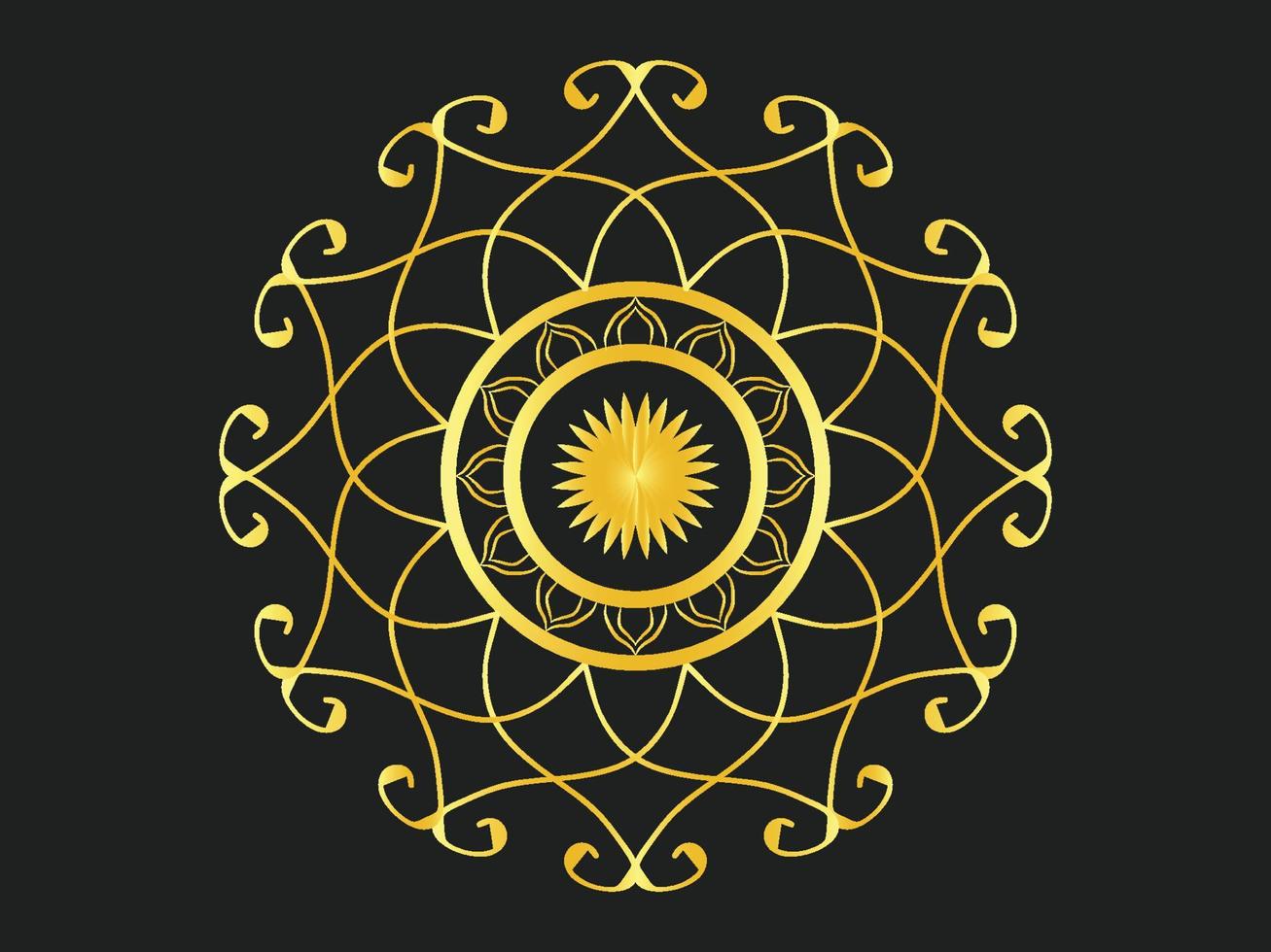 Creative Mandala design vector