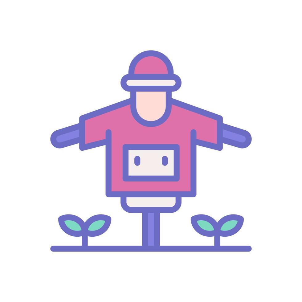 scarecrow icon for your website design, logo, app, UI. vector