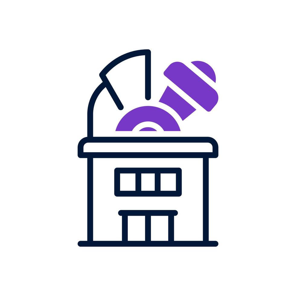 observatory icon for your website design, logo, app, UI. vector