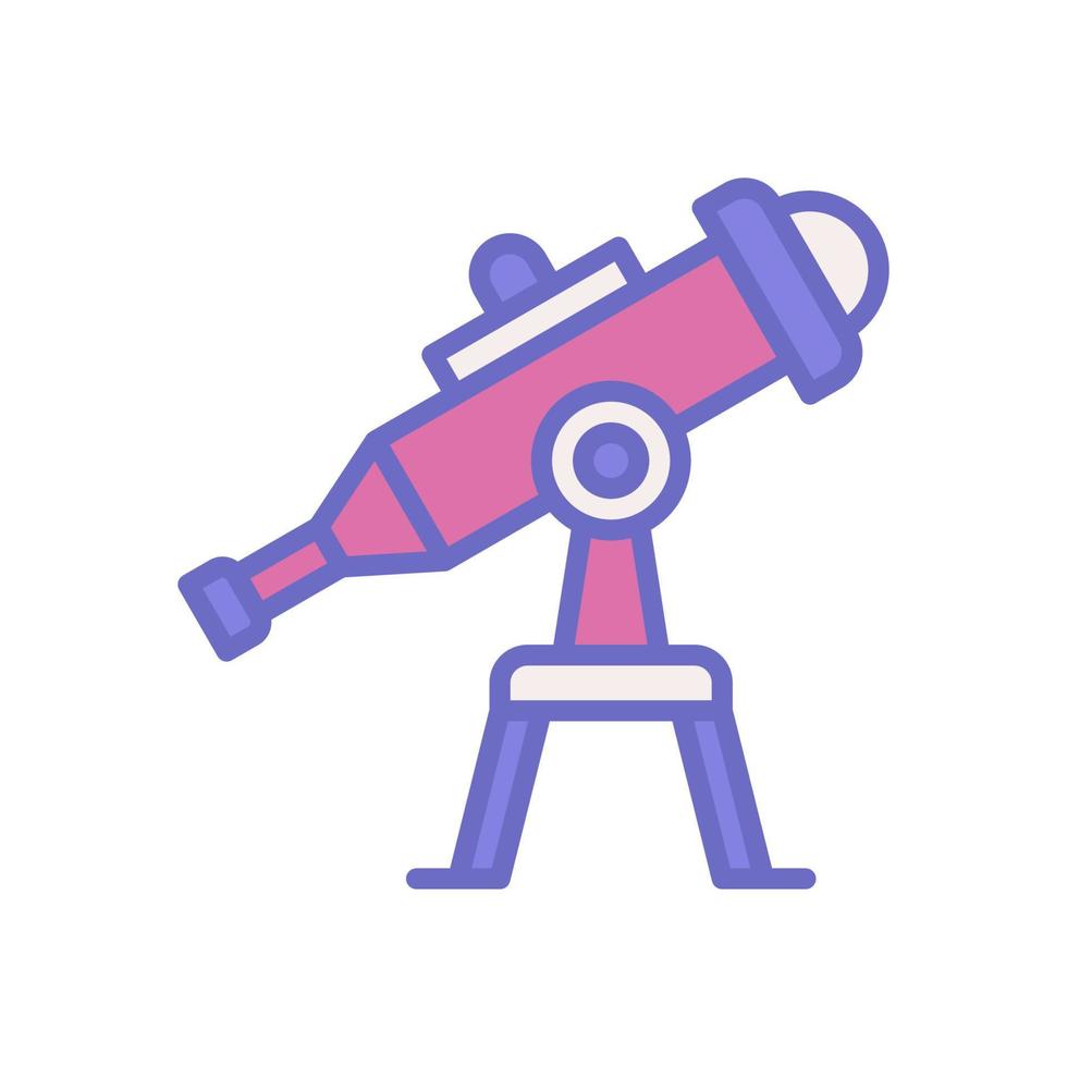 telescope icon for your website design, logo, app, UI. vector