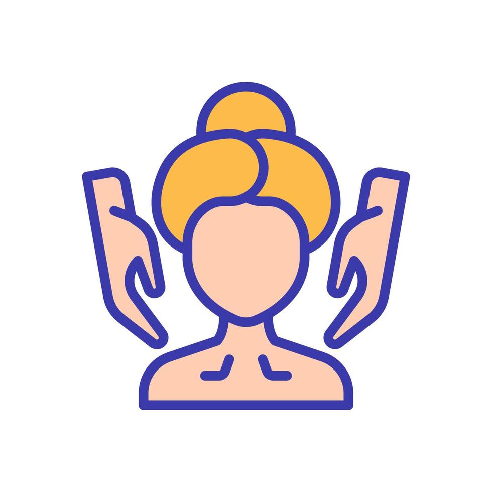 massage icon for your website design, logo, app, UI. vector