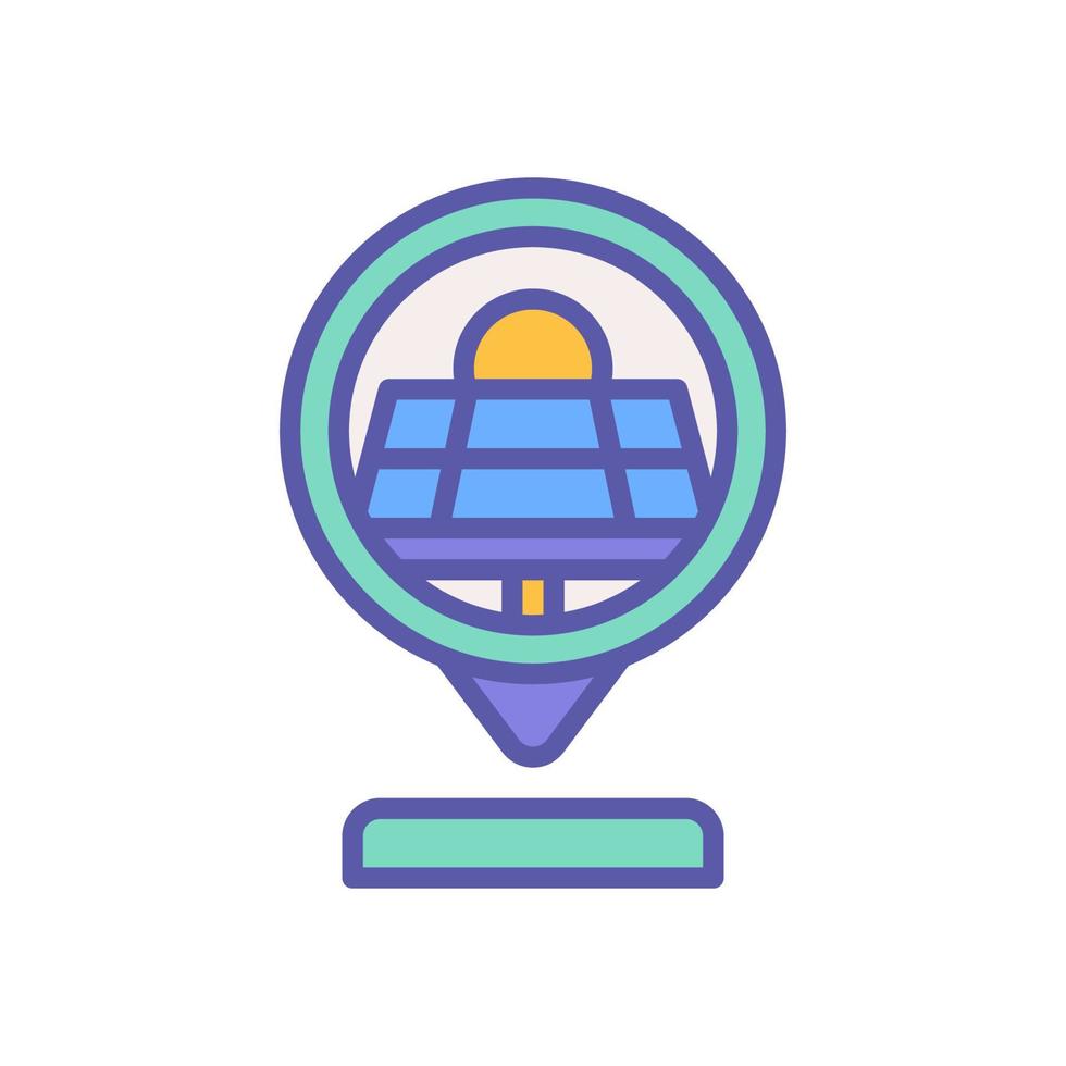 location icon for your website, mobile, presentation, and logo design. vector