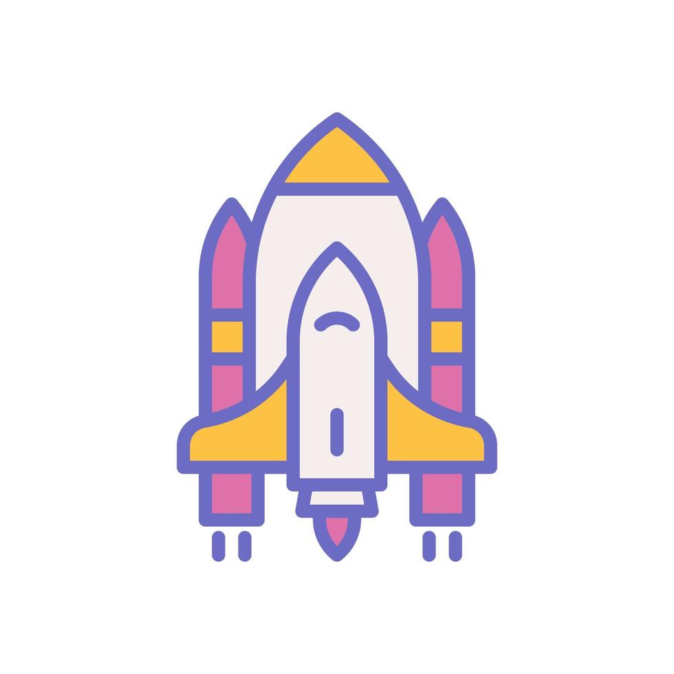 space shuttle icon for your website design, logo, app, UI. vector