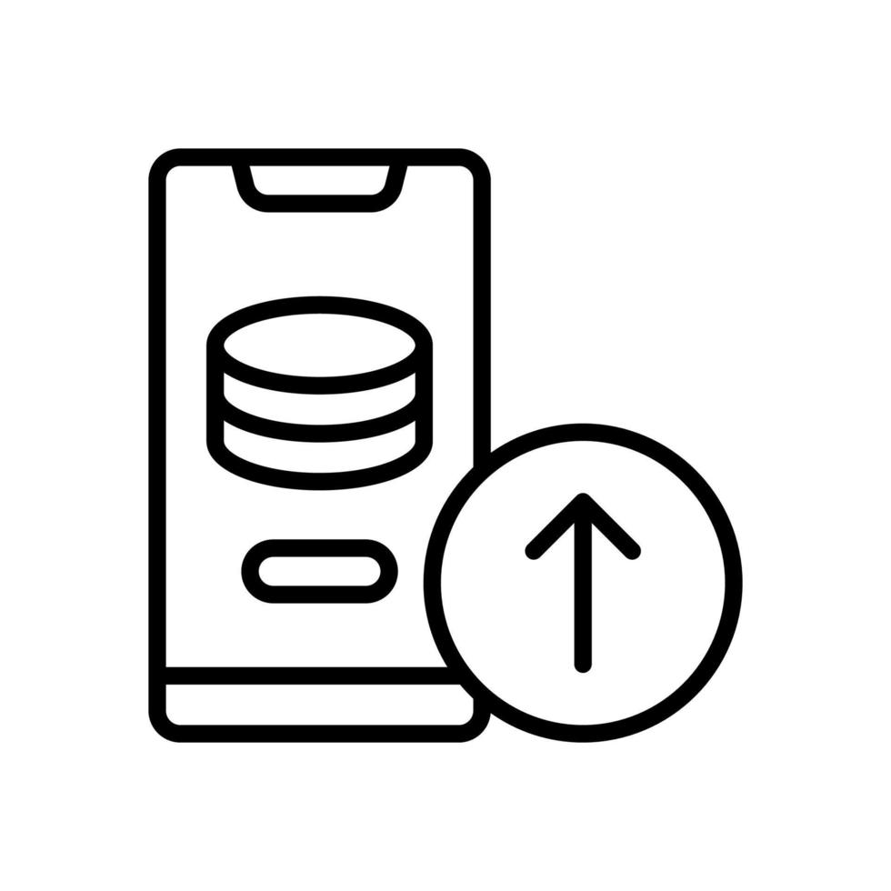 database icon for your website design, logo, app, UI. vector