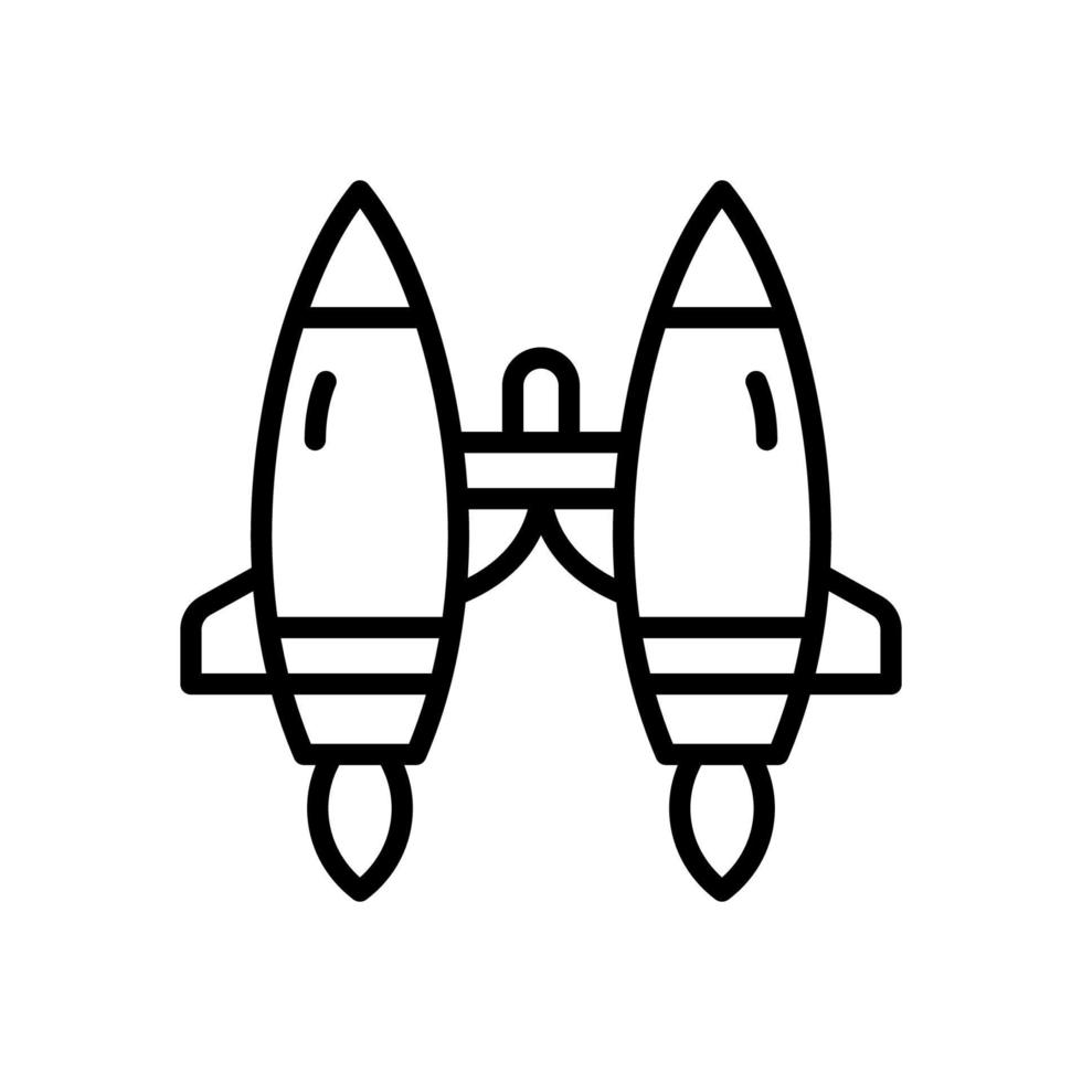 jetpack icon for your website design, logo, app, UI. vector