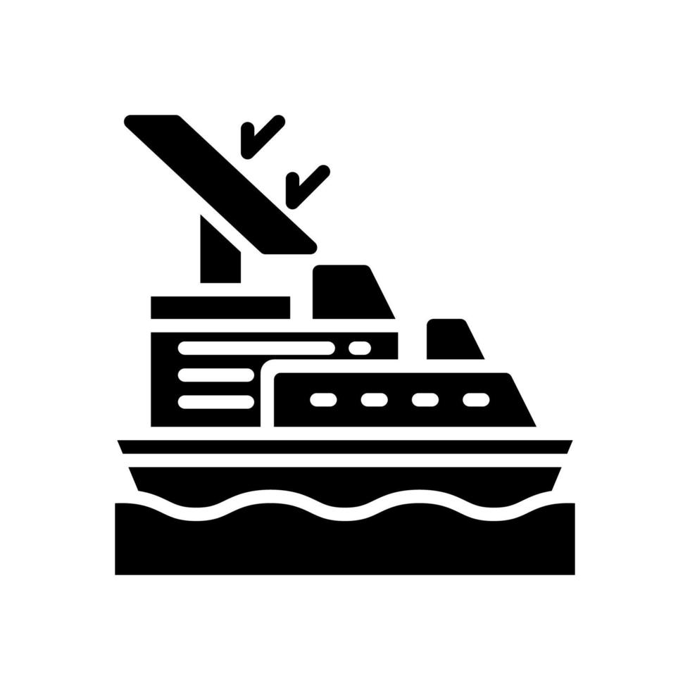 ship icon for your website, mobile, presentation, and logo design. vector