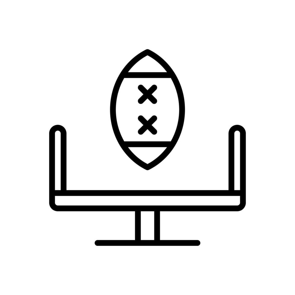 rugby icon for your website design, logo, app, UI. vector