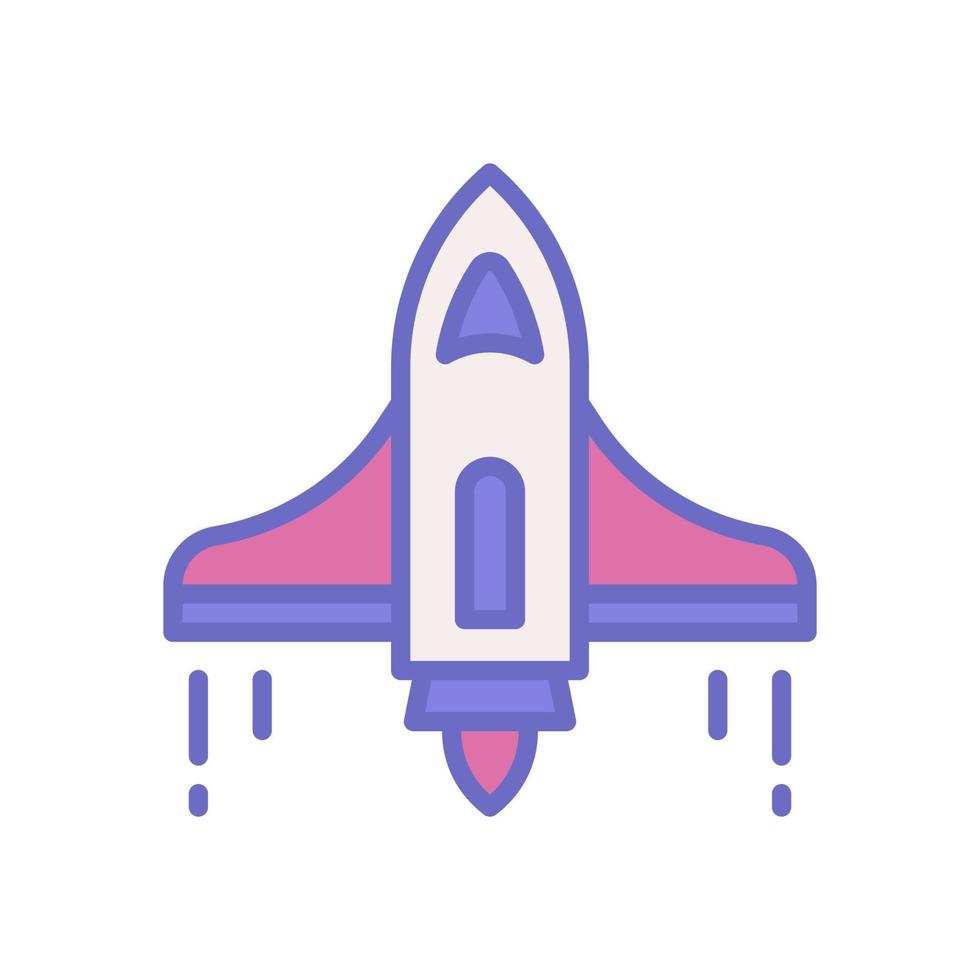 spaceship icon for your website design, logo, app, UI. vector