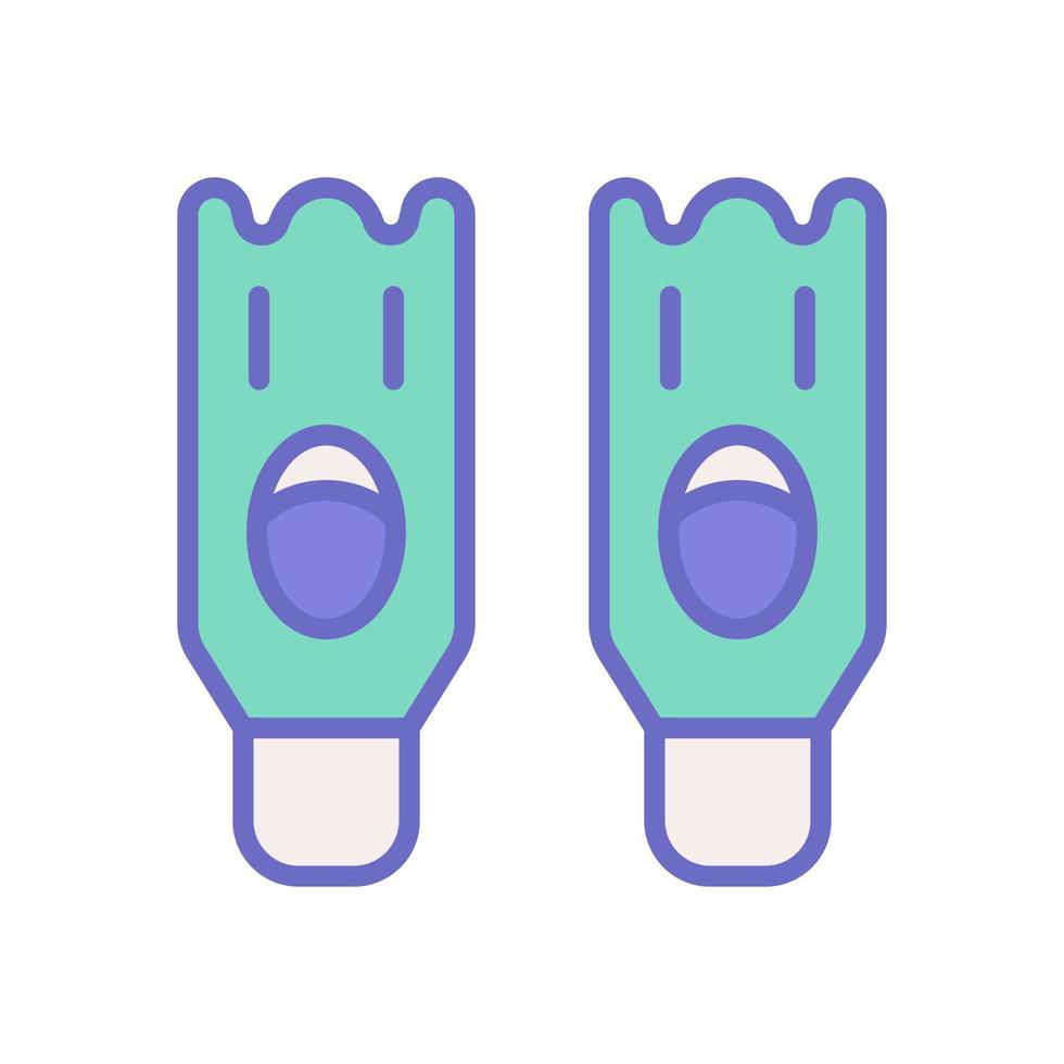 flippers icon for your website design, logo, app, UI. vector