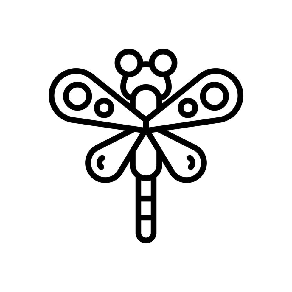 dragonfly icon for your website design, logo, app, UI. . vector