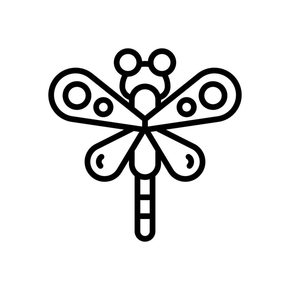 dragonfly icon for your website design, logo, app, UI. . vector