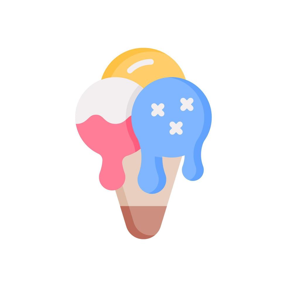 hielo crema icono para tu sitio web diseño, logo, aplicación, ui vector