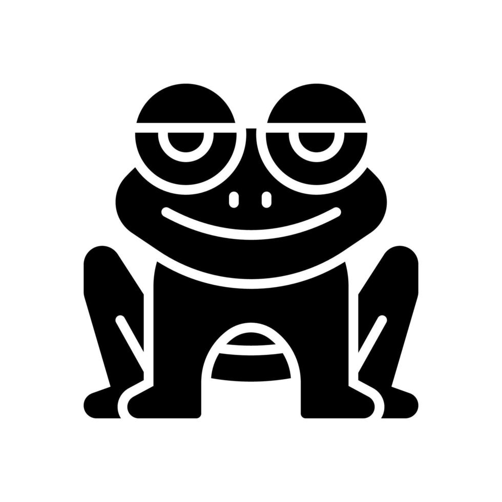 frog icon for your website design, logo, app, UI. vector