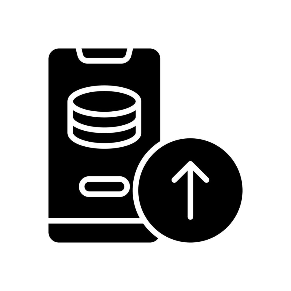 base de datos icono para tu sitio web diseño, logo, aplicación, ui vector