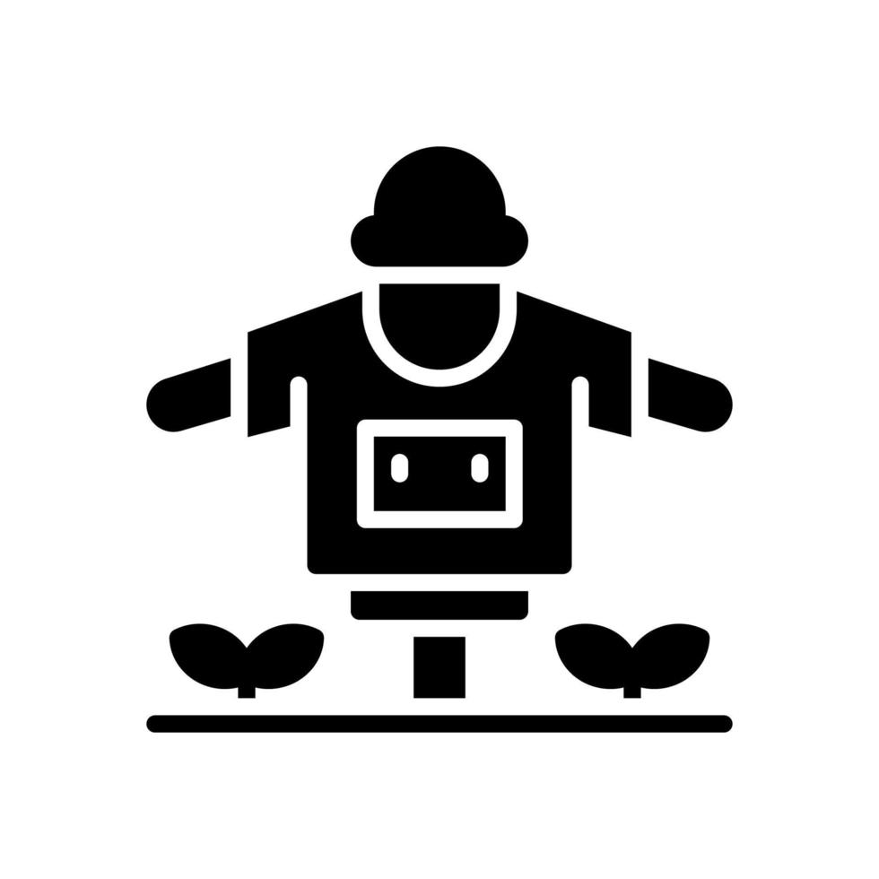 scarecrow icon for your website design, logo, app, UI. vector