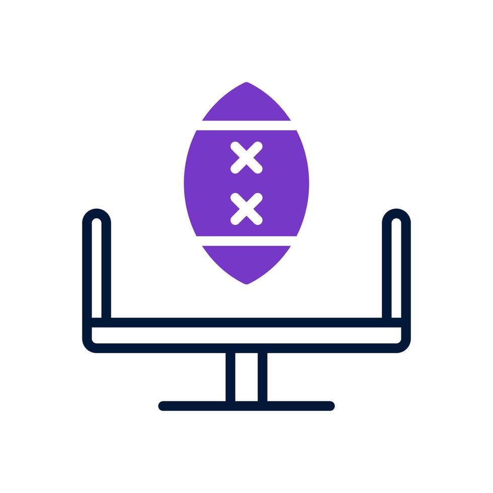 rugby icon for your website design, logo, app, UI. vector