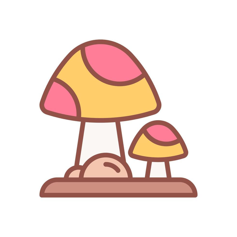 mushroom icon for your website design, logo, app, UI. vector