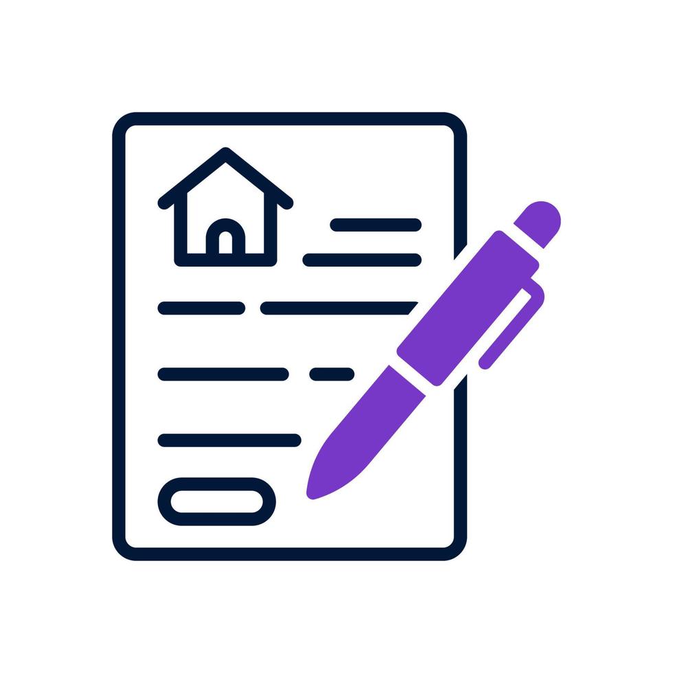 contract icon for your website design, logo, app, UI. vector