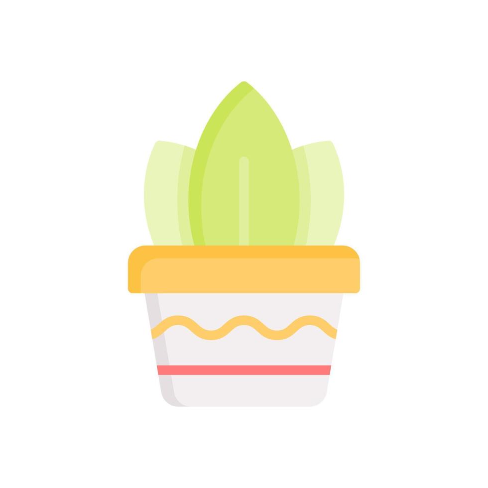 plant pot icon for your website design, logo, app, UI. vector