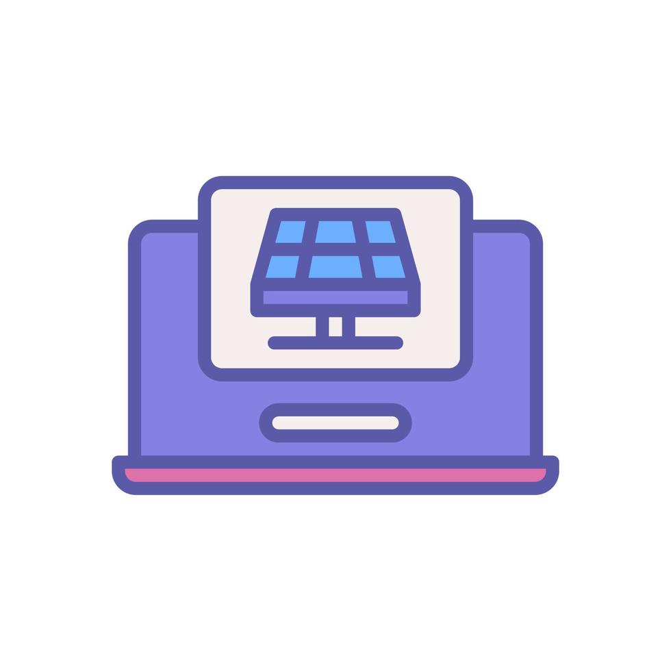 laptop icon for your website, mobile, presentation, and logo design. vector