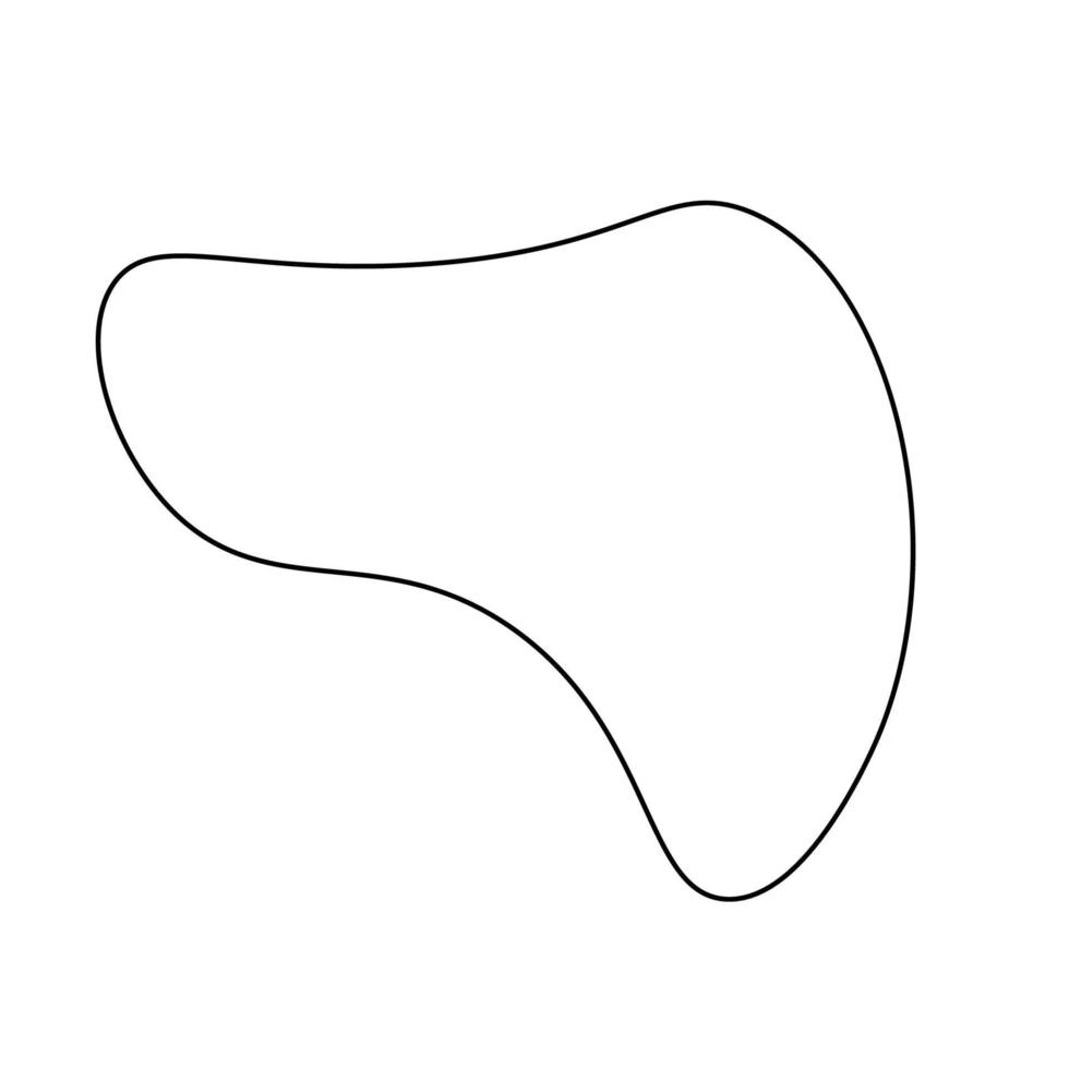 Vector Abstract Shape Lineart