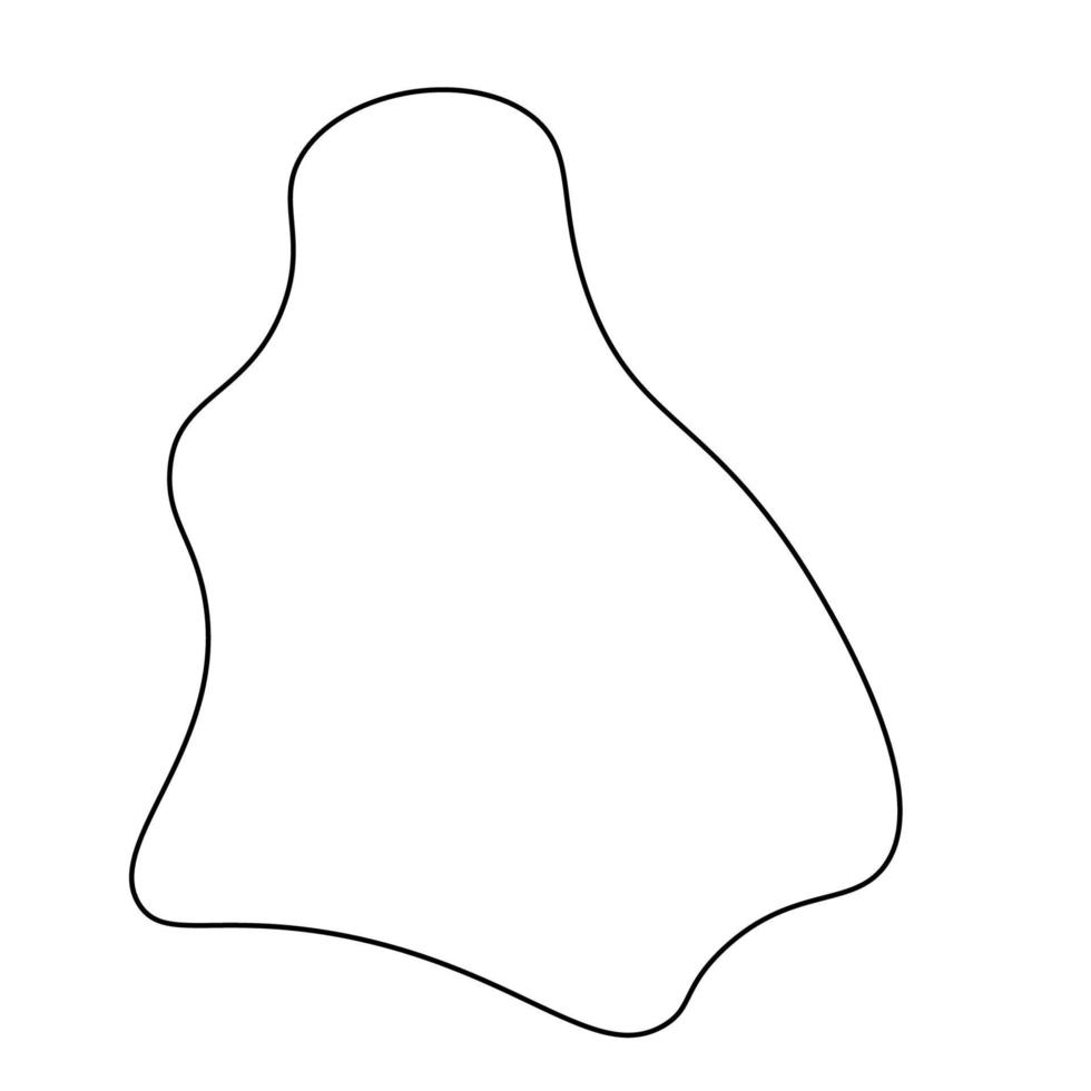 Vector Abstract Shape Lineart