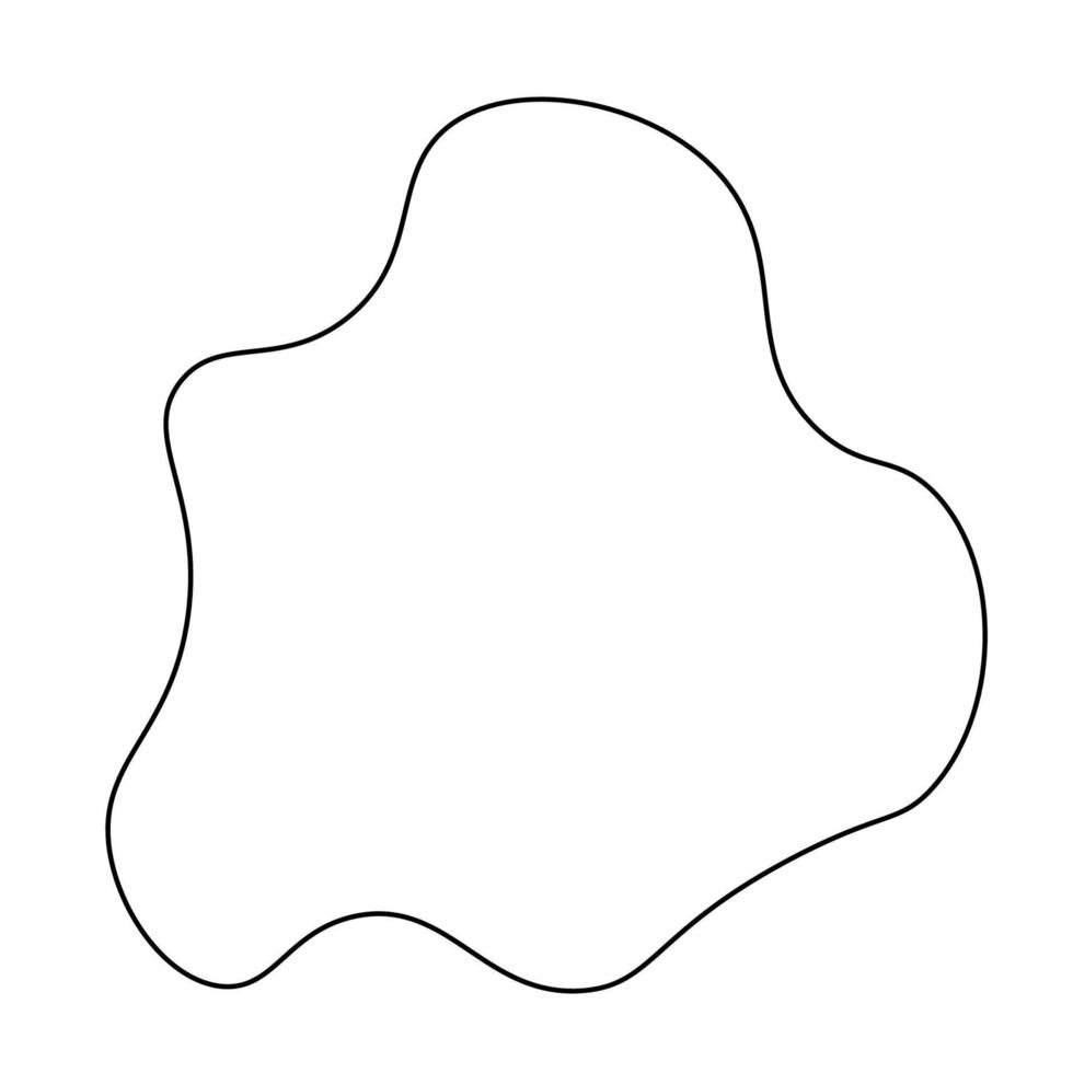 Vector Abstract Shape Lineart