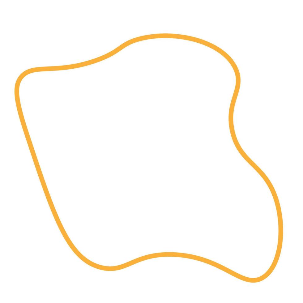 Line Art Shape Vector
