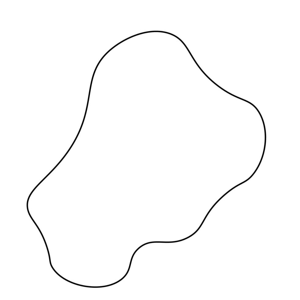 Vector Abstract Shape Lineart