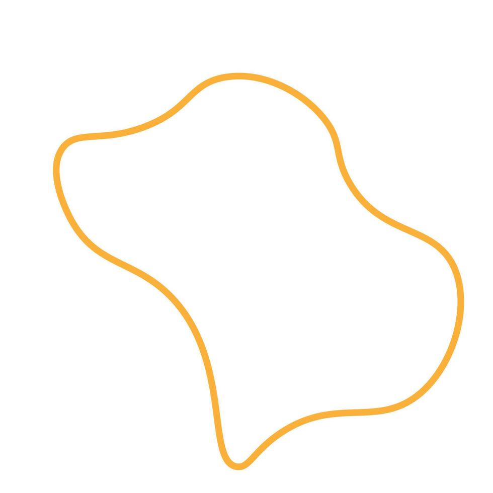 Line Art Shape Vector