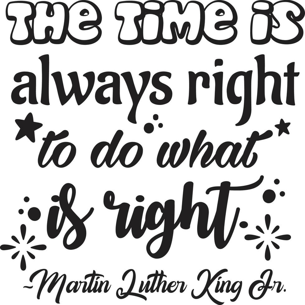 Martin Luther King T-shirt Design vector