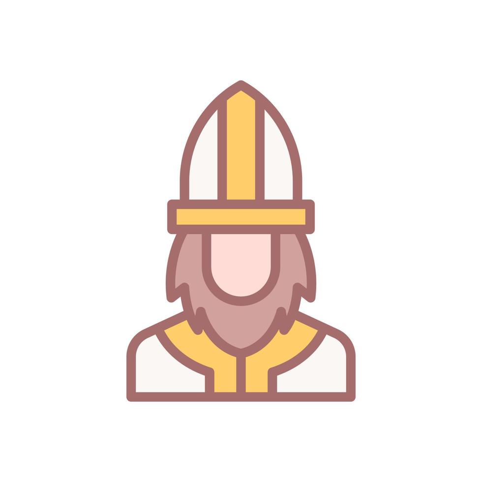 saint patrick icon for your website design, logo, app, UI. vector