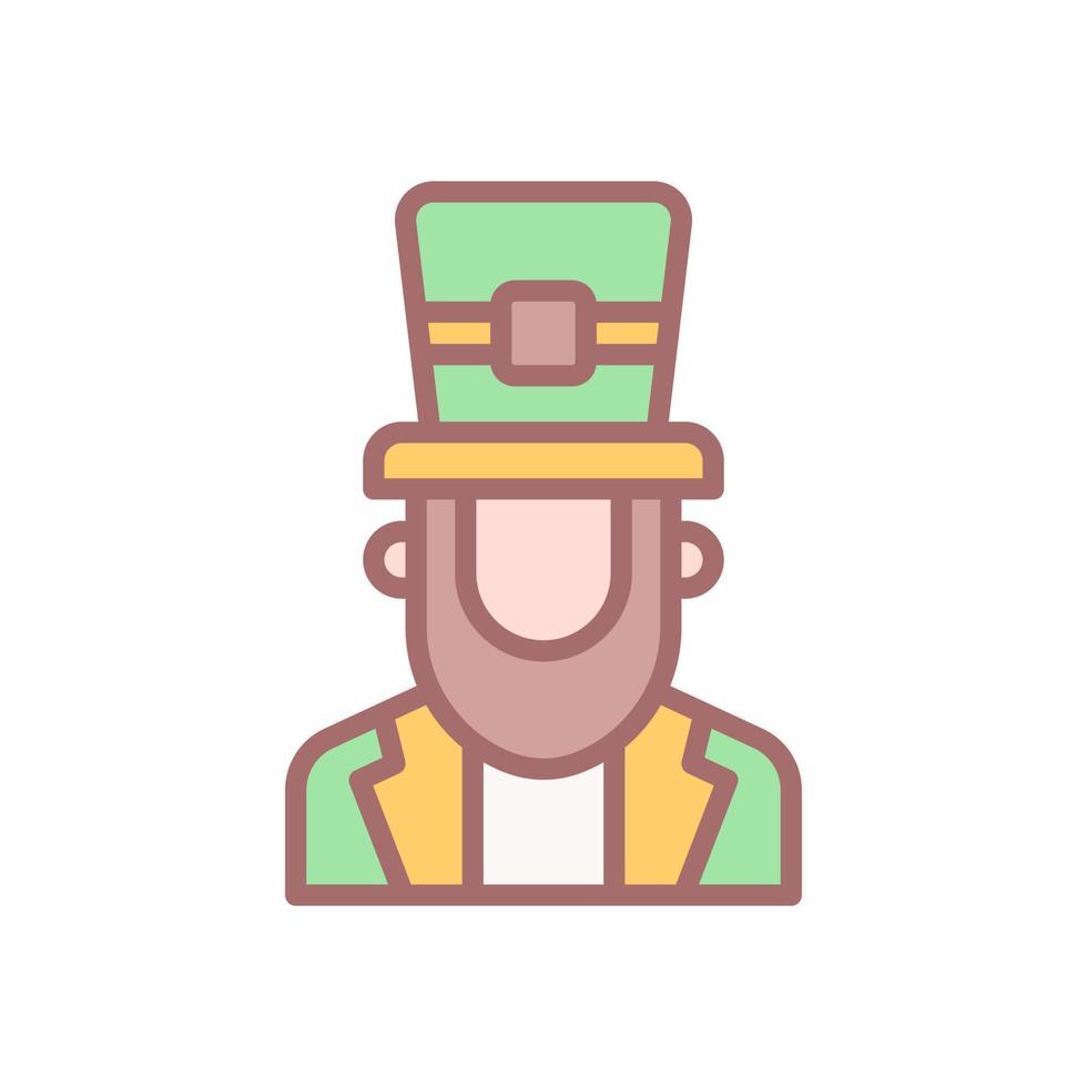 leprechaun icon for your website design, logo, app, UI. vector