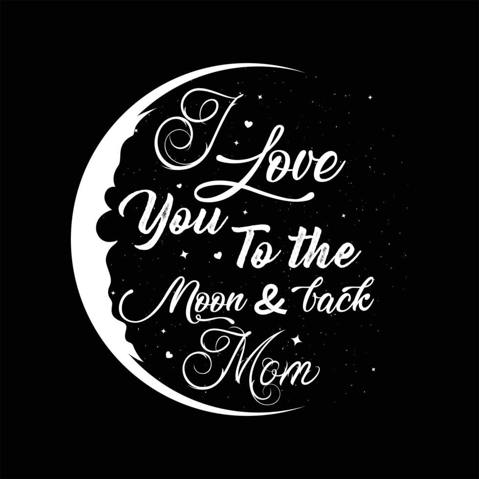 Mother T-shirt Design vector