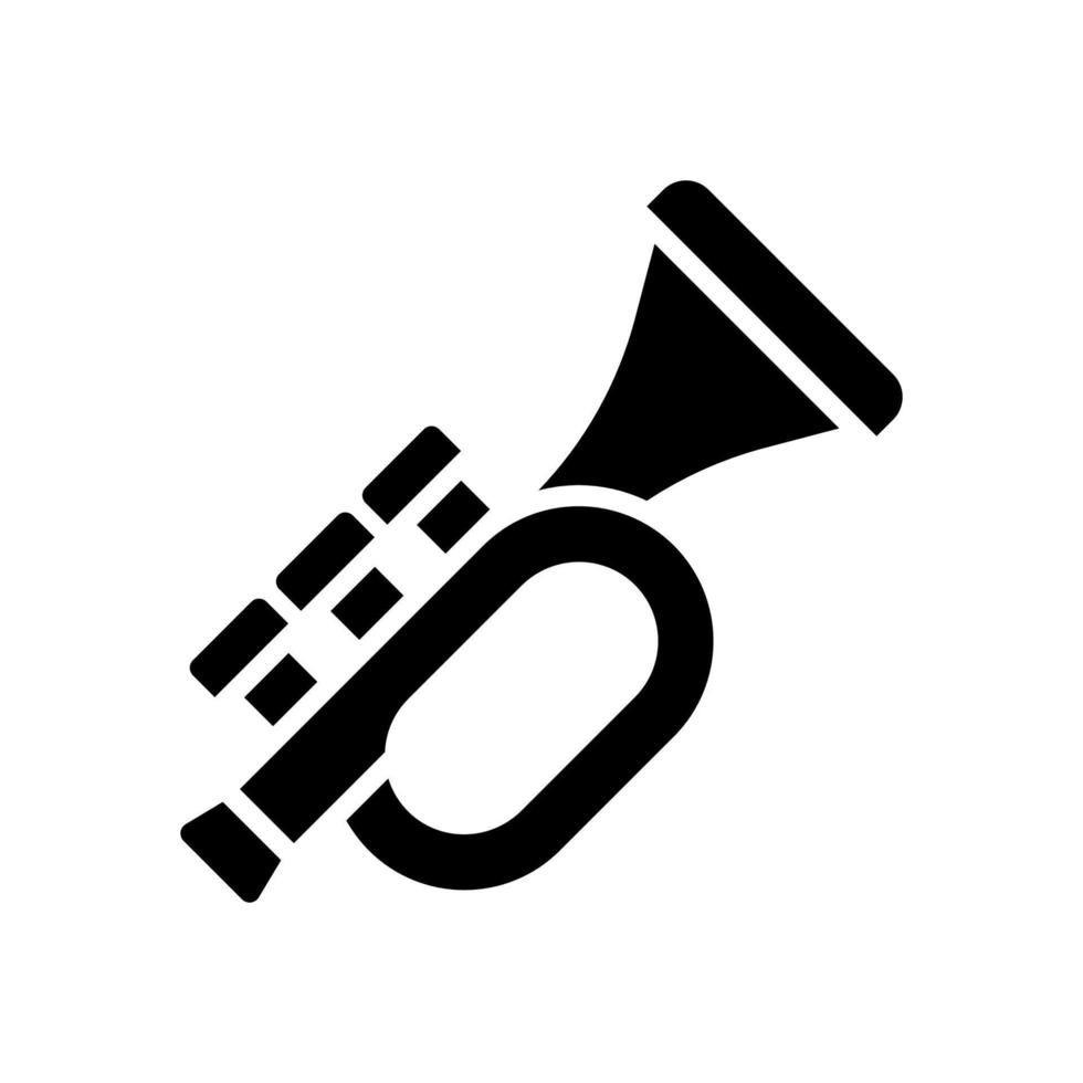 trumpet icon for your website design, logo, app, UI. vector