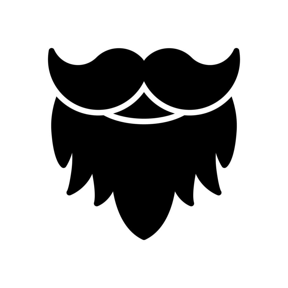 beard icon for your website design, logo, app, UI. vector