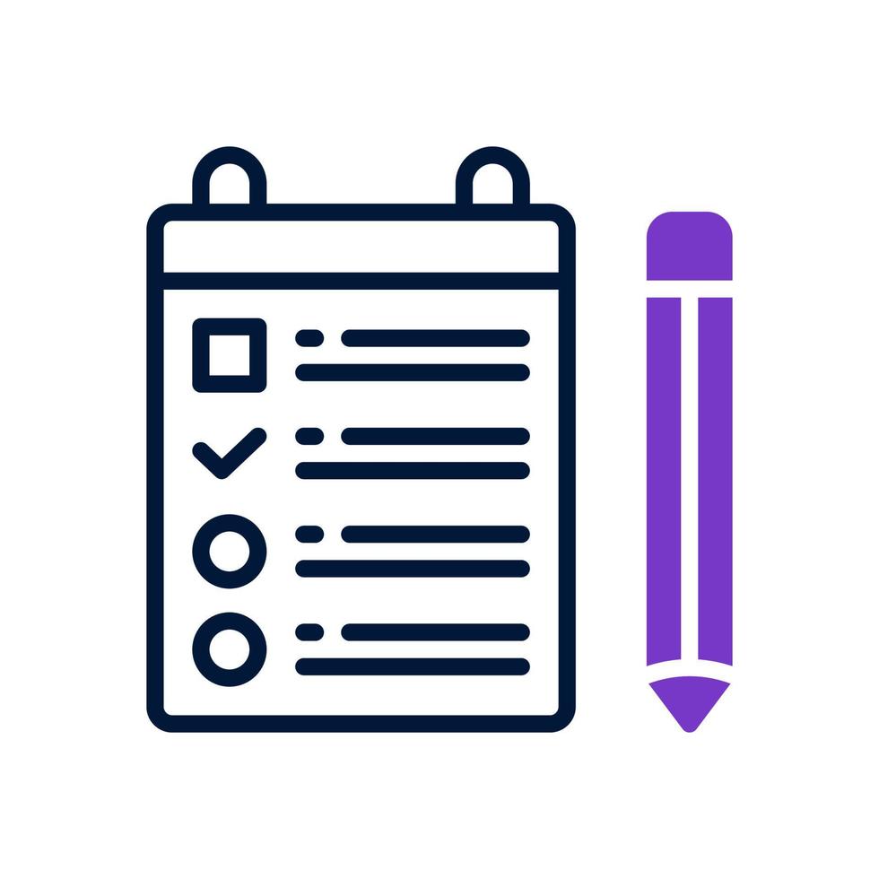 notebook icon for your website design, logo, app, UI. vector