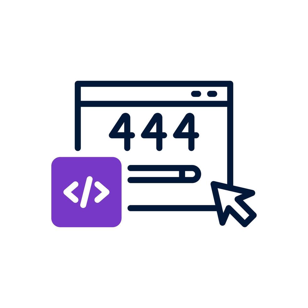 error icon for your website, mobile, presentation, and logo design. vector