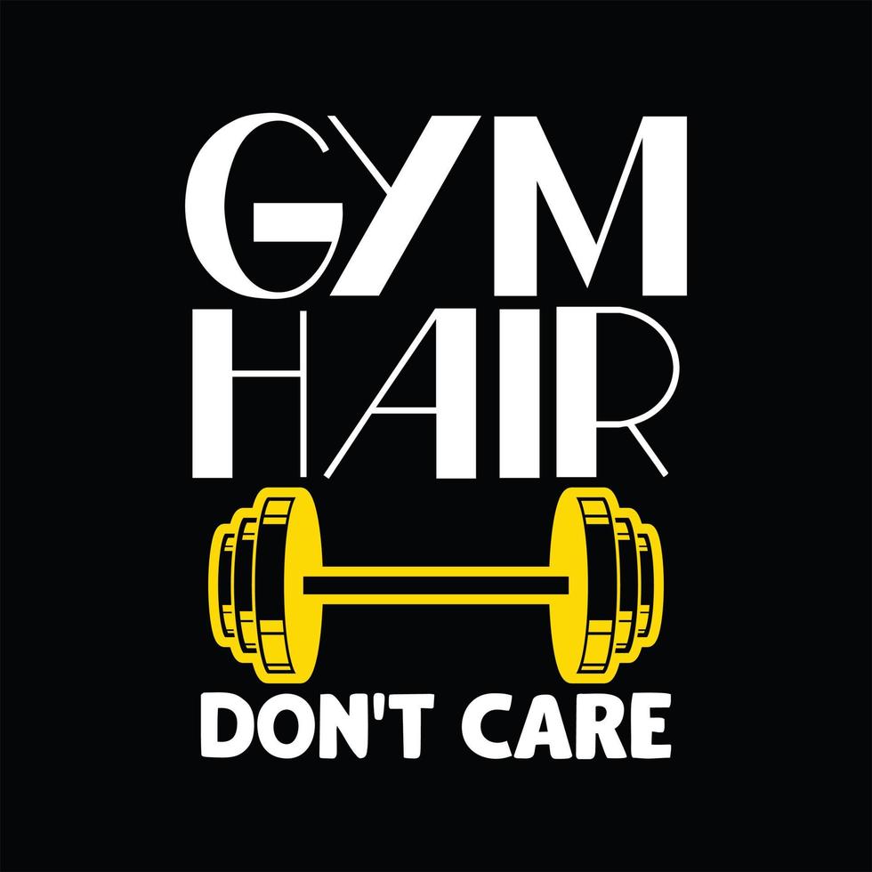 Gym T-shirt Design vector