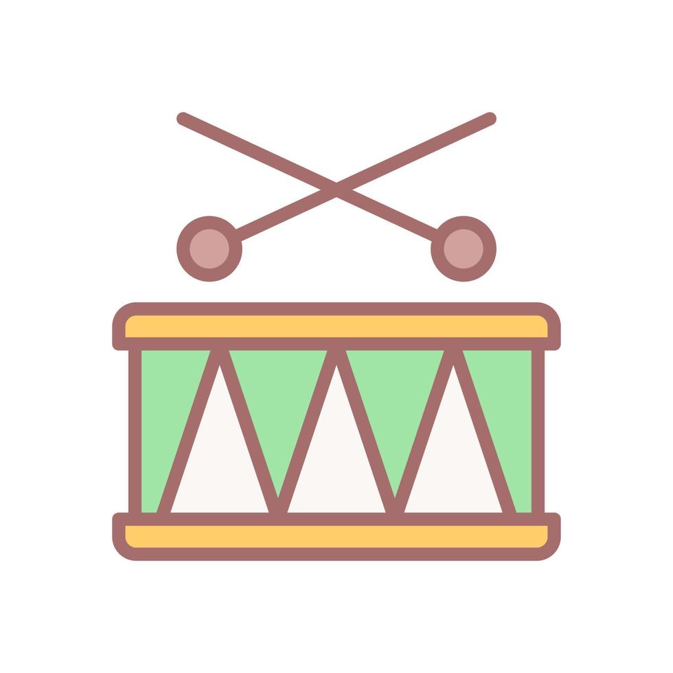 drum icon for your website design, logo, app, UI. vector