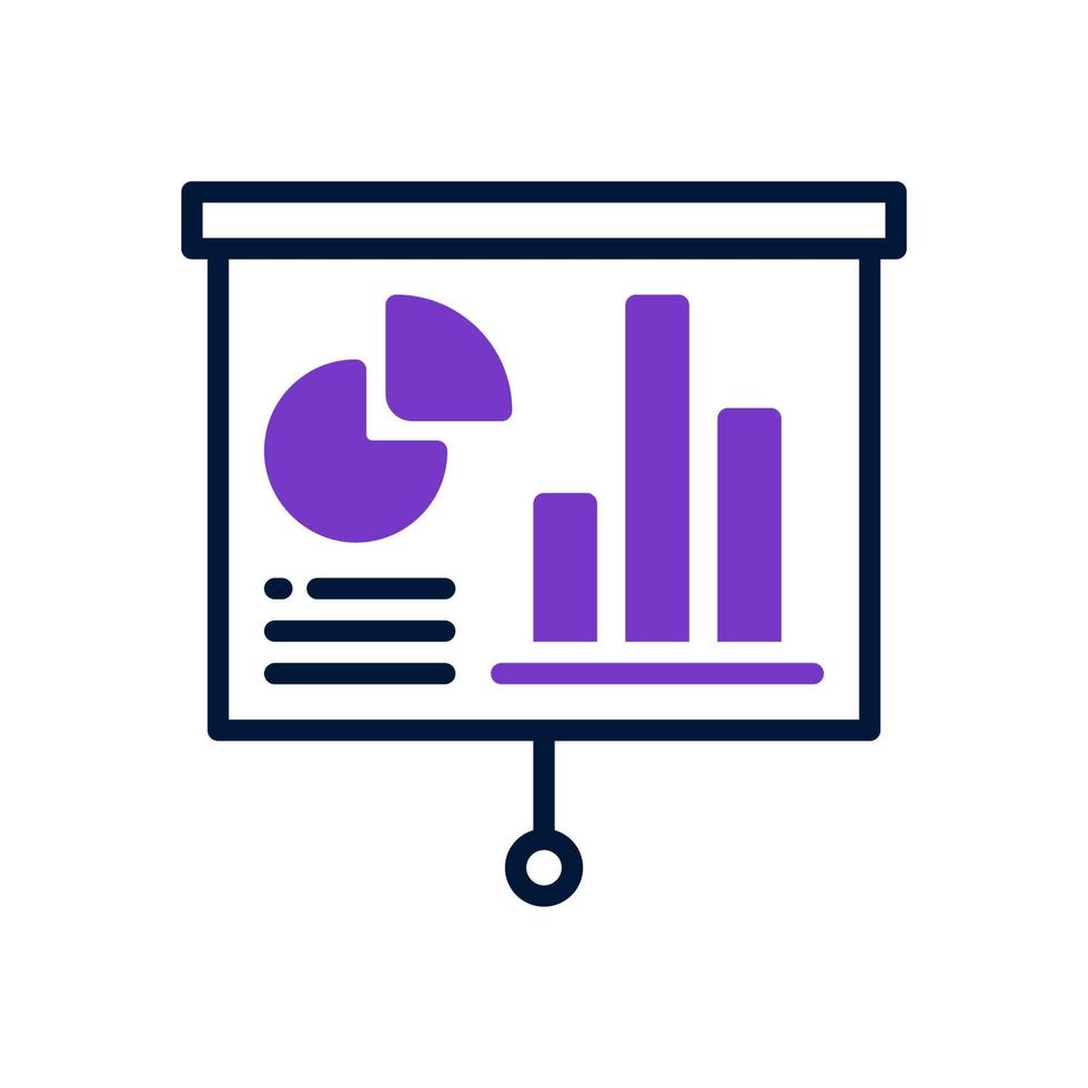 presentation icon for your website design, logo, app, UI. vector