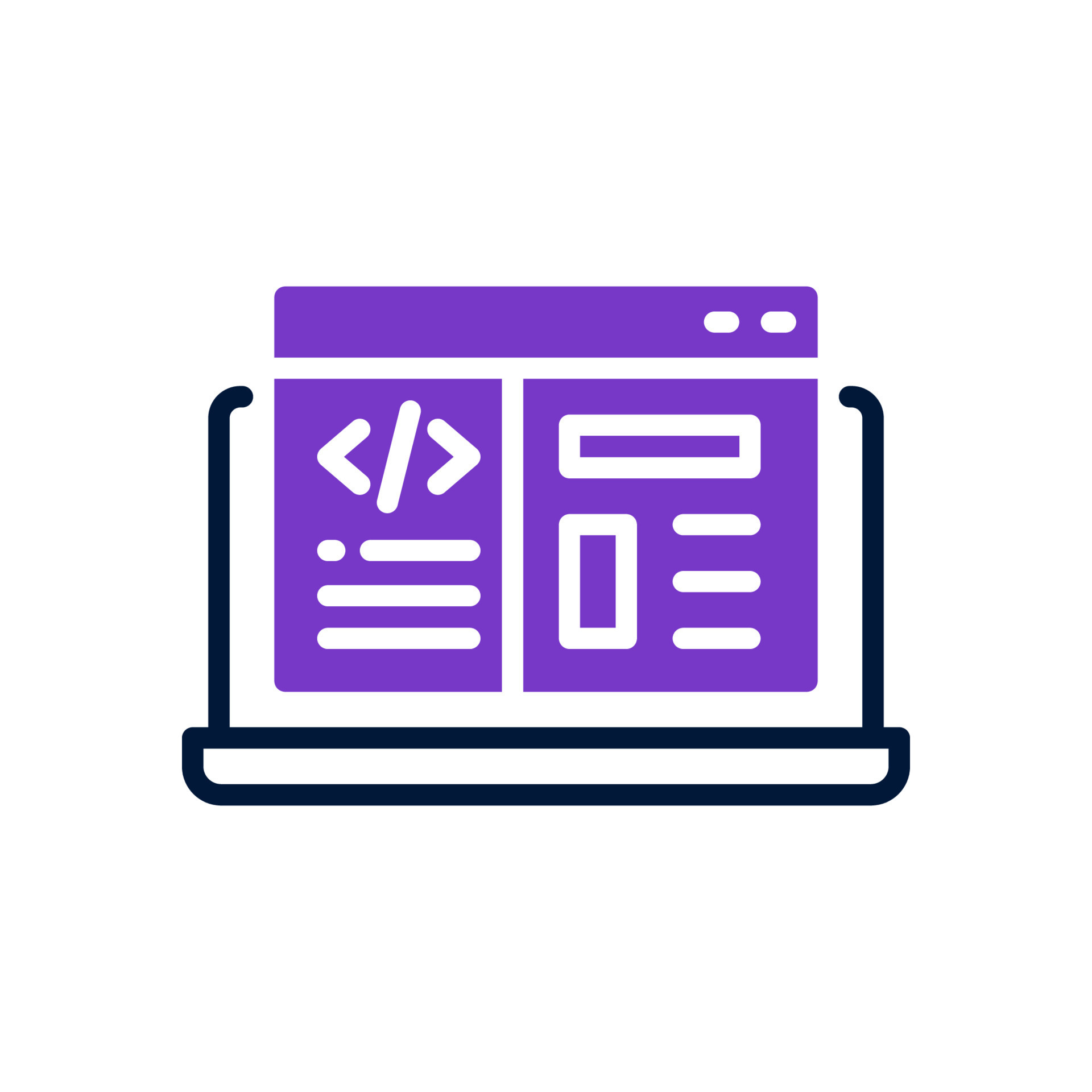 web development icon for your website, mobile, presentation, and logo ...