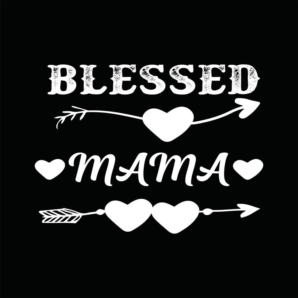 Mother T-shirt Design vector