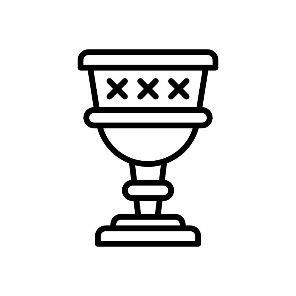chalice icon for your website design, logo, app, UI. vector