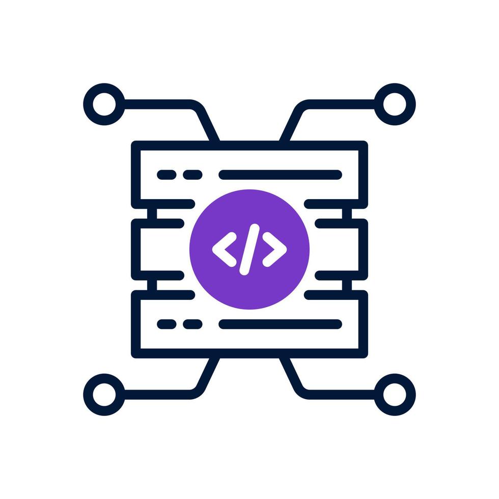 server icon for your website, mobile, presentation, and logo design. vector