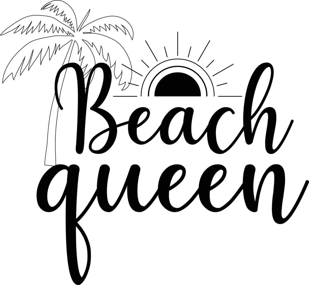 Summer T-shirt Design vector