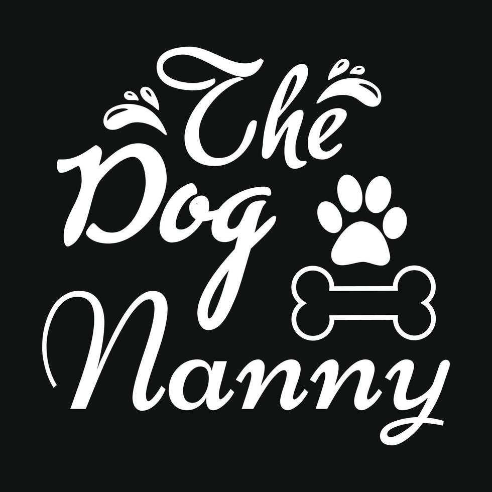 Dog T-shirt Design vector