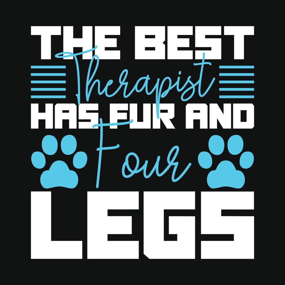 Dog T-shirt Design vector