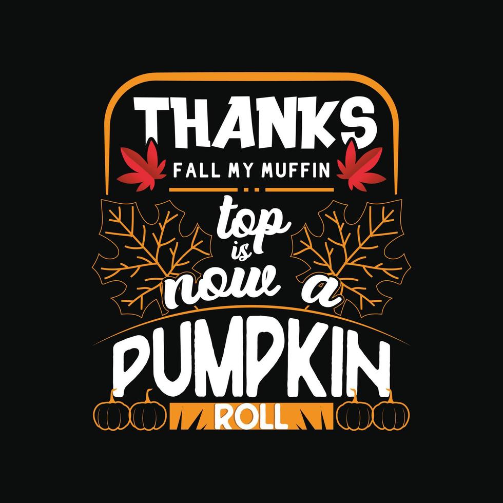 Autumn T-Shirt Design vector